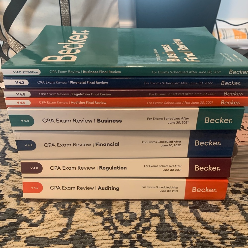Becker CPA Review Materials